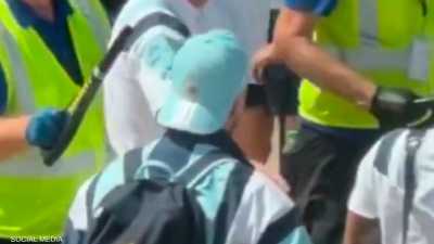 فيديو تفتيش ميسي في مطار أميركي يخطف الأنظار