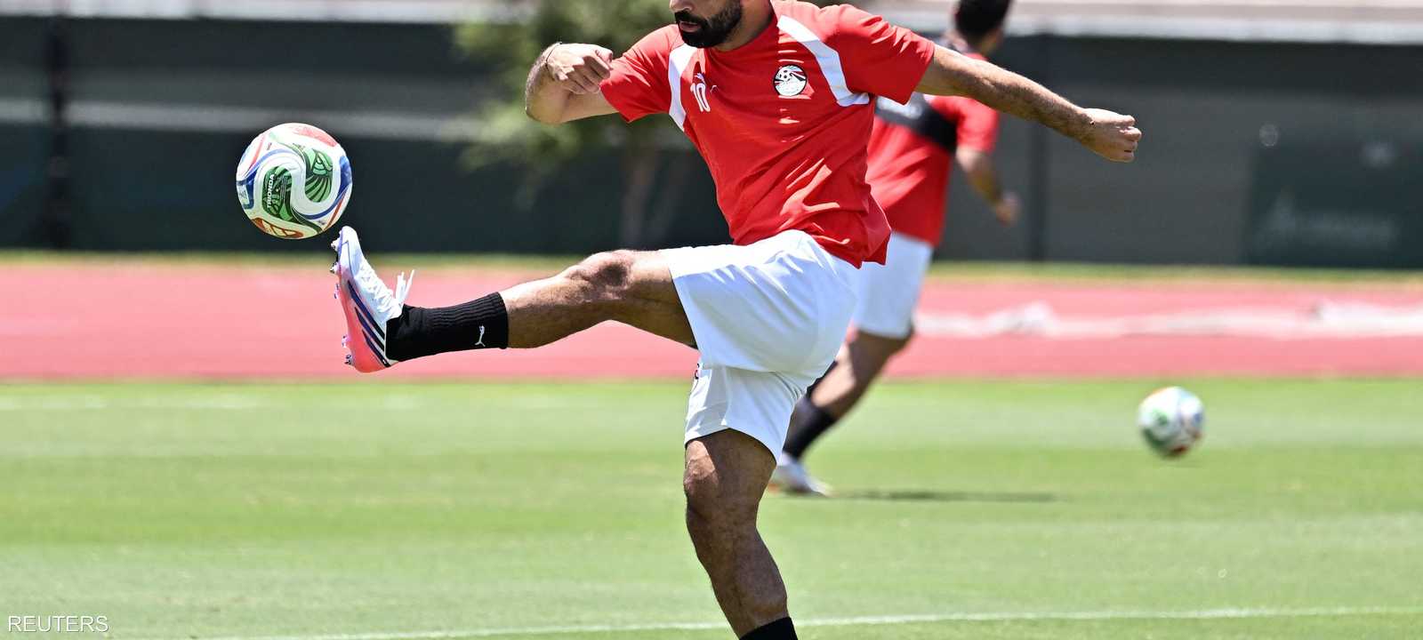 نجم المنتخب المصري محمد صلاح