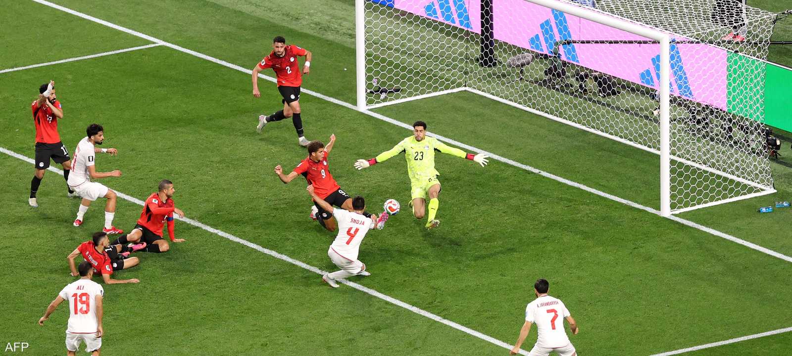 هدف إيران الملغي أمام مصر في كأس العالم