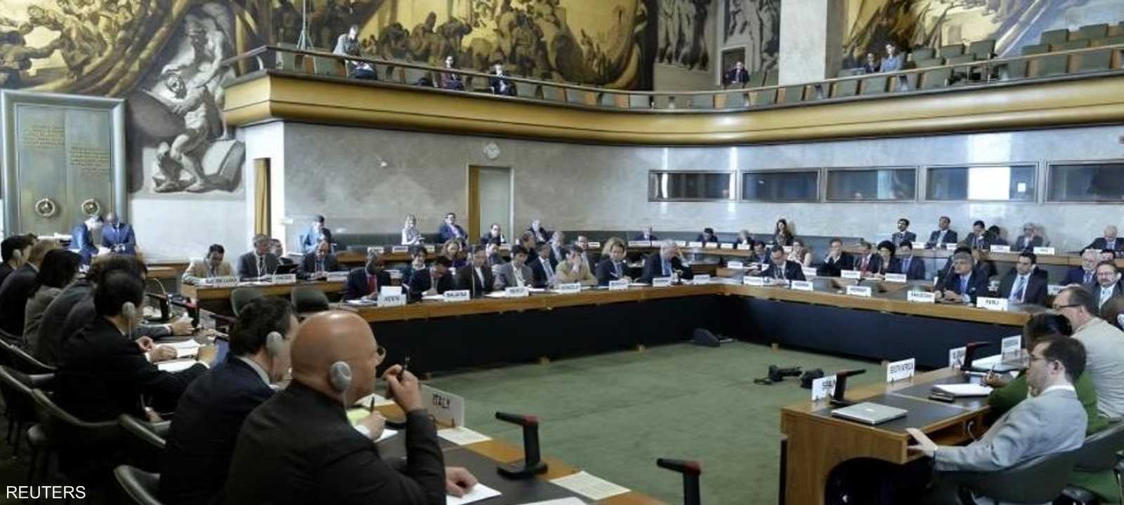 لقطة من جلسة مجلس حقوق الإنسان