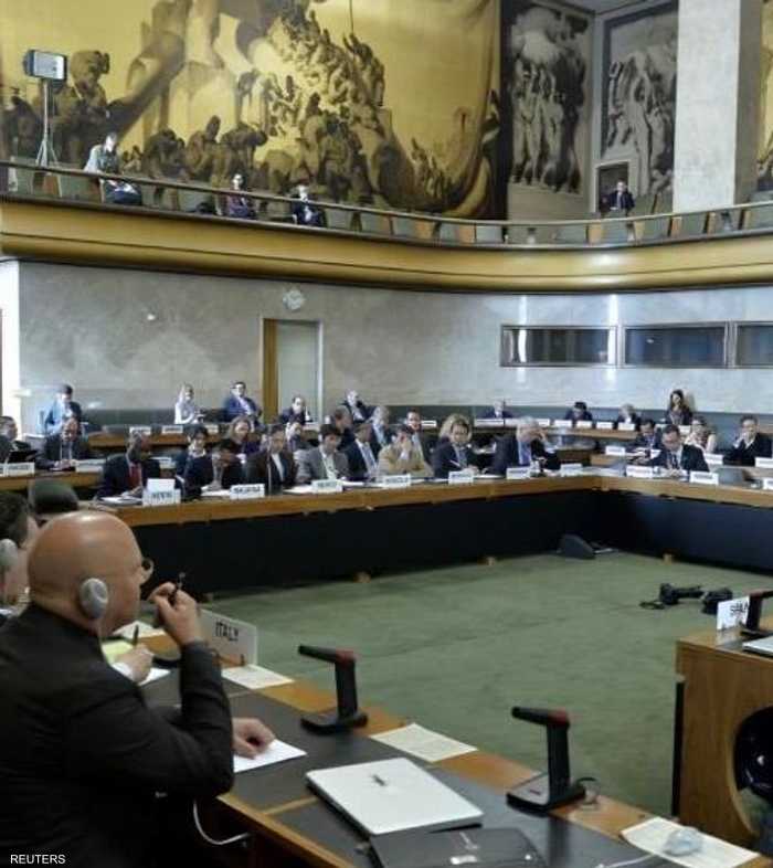 لقطة من جلسة مجلس حقوق الإنسان