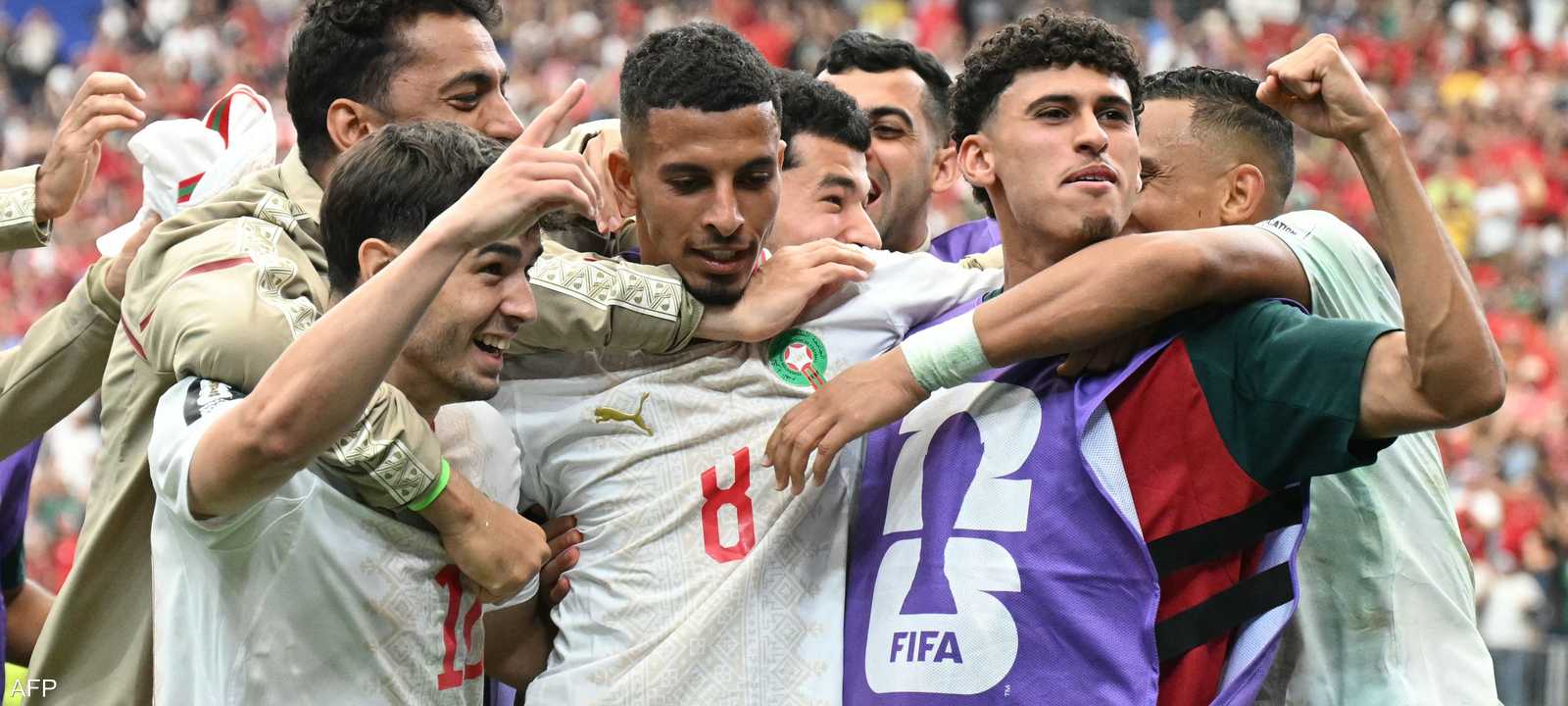أنهى "أسود الأطلس" المواجهة بـ3 أهداف دون رد