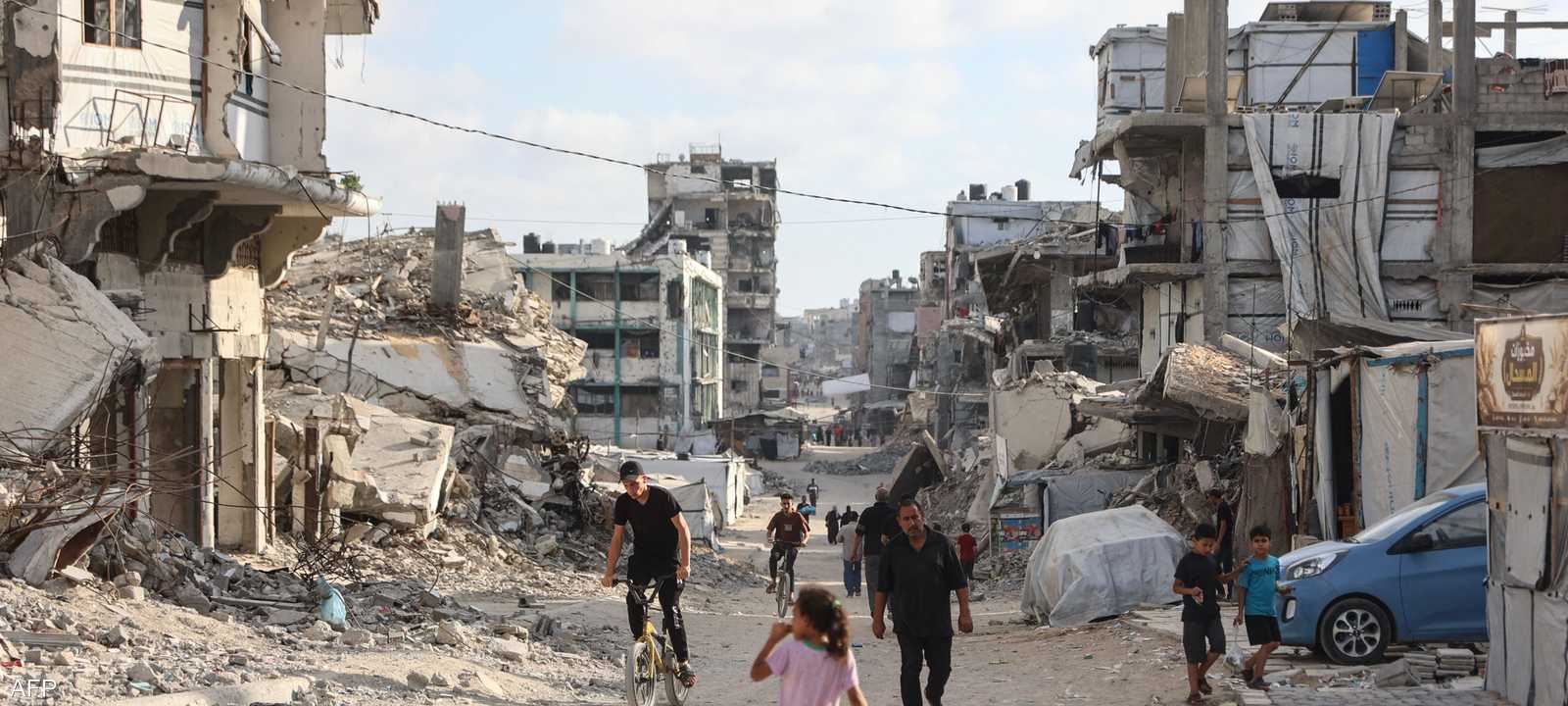 أرشيفية.. دمار كبير في قطاع غزة