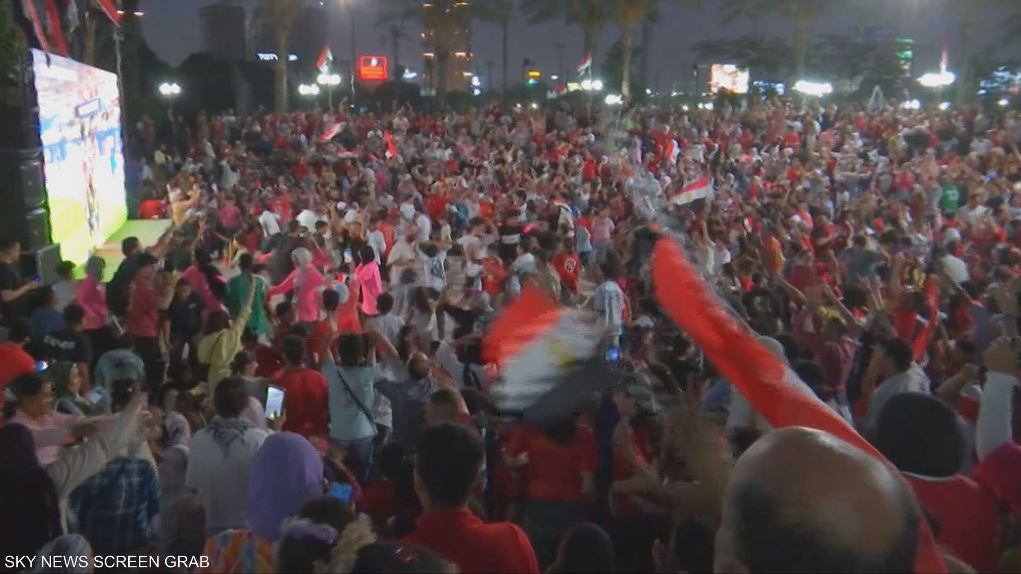 جماهير مصر فخورة بمستوى المنتخب وغاضبة من قرارات التحكيم