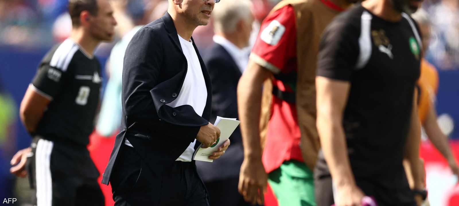 قال وهبي إن الخسارة واردة أمام منتخب بحجم فرنسا
