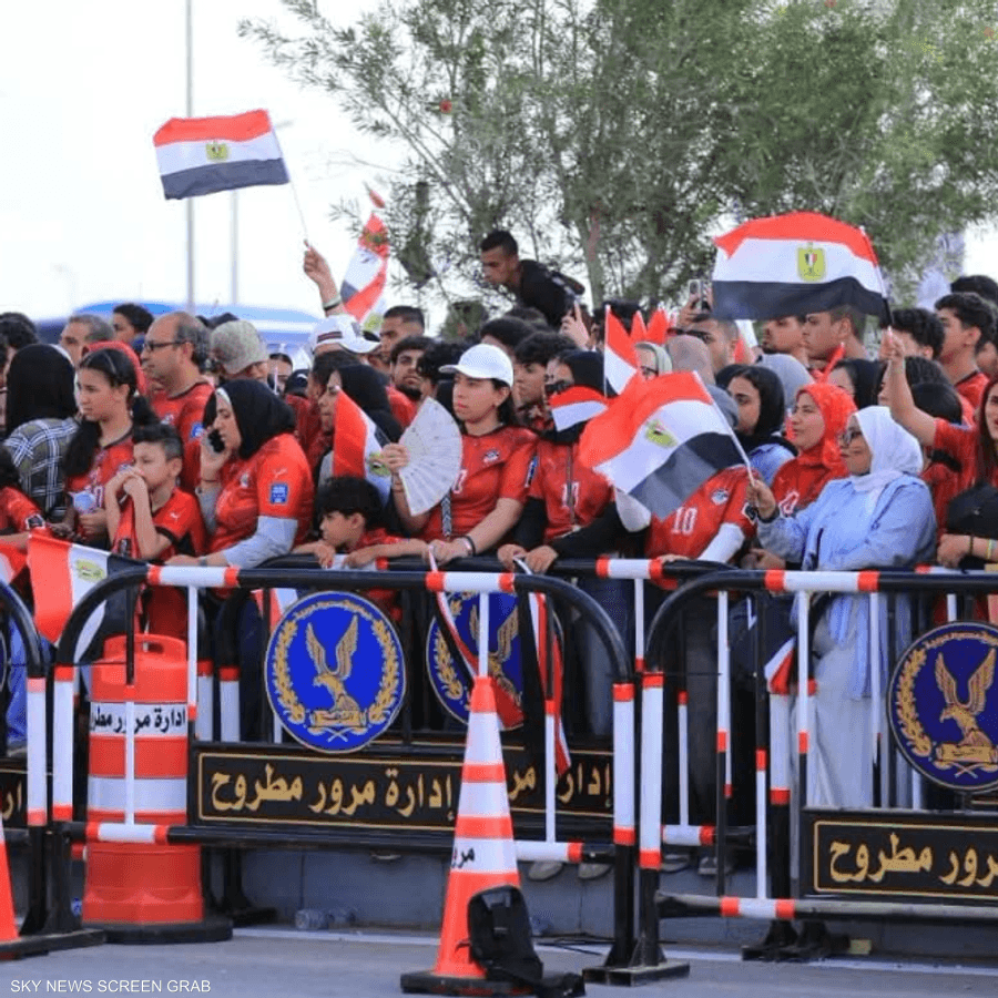 عبرت الجماهير المصرية عن فخرها بما حققه المنتخب بالمونديال