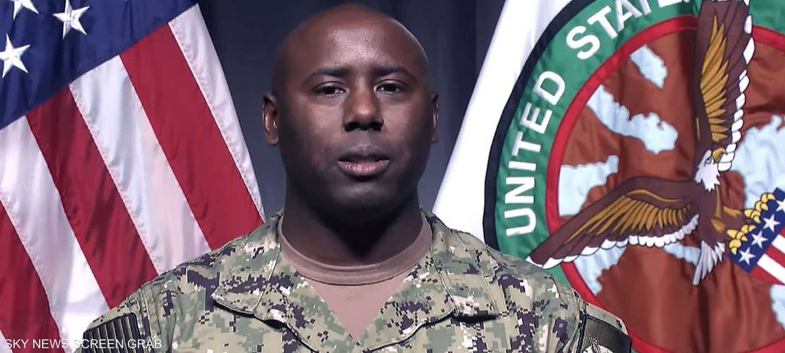 المتحدث باسم القيادة الأميركية الوسطى تيم هوكينز
