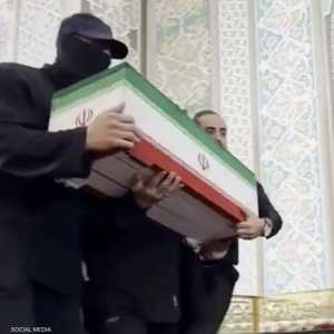 الرجل المقنّع في جنازة خامنئي