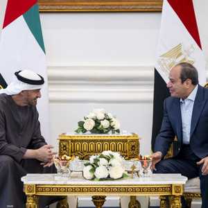 عبد الفتاح السيسي والشيخ محمد بن زايد