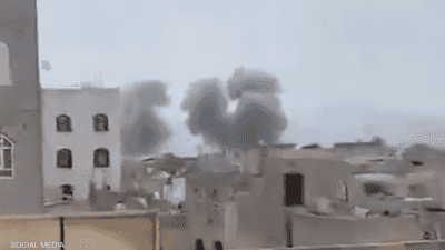 تهدف الغارة إلى منع طائرة إيرانية من الهبوط