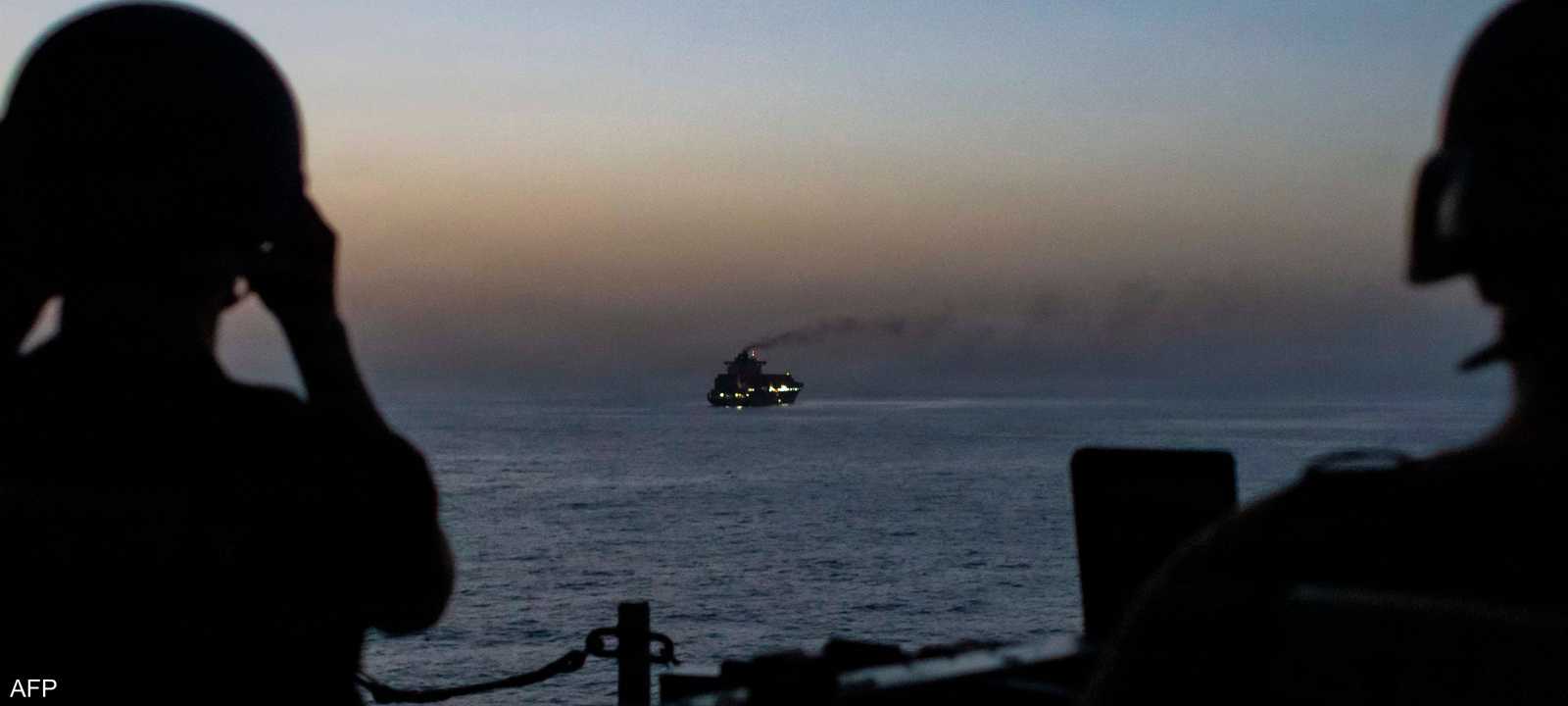 أرشيفية.. قوات أميركية تقوم بدورية في بحر العرب