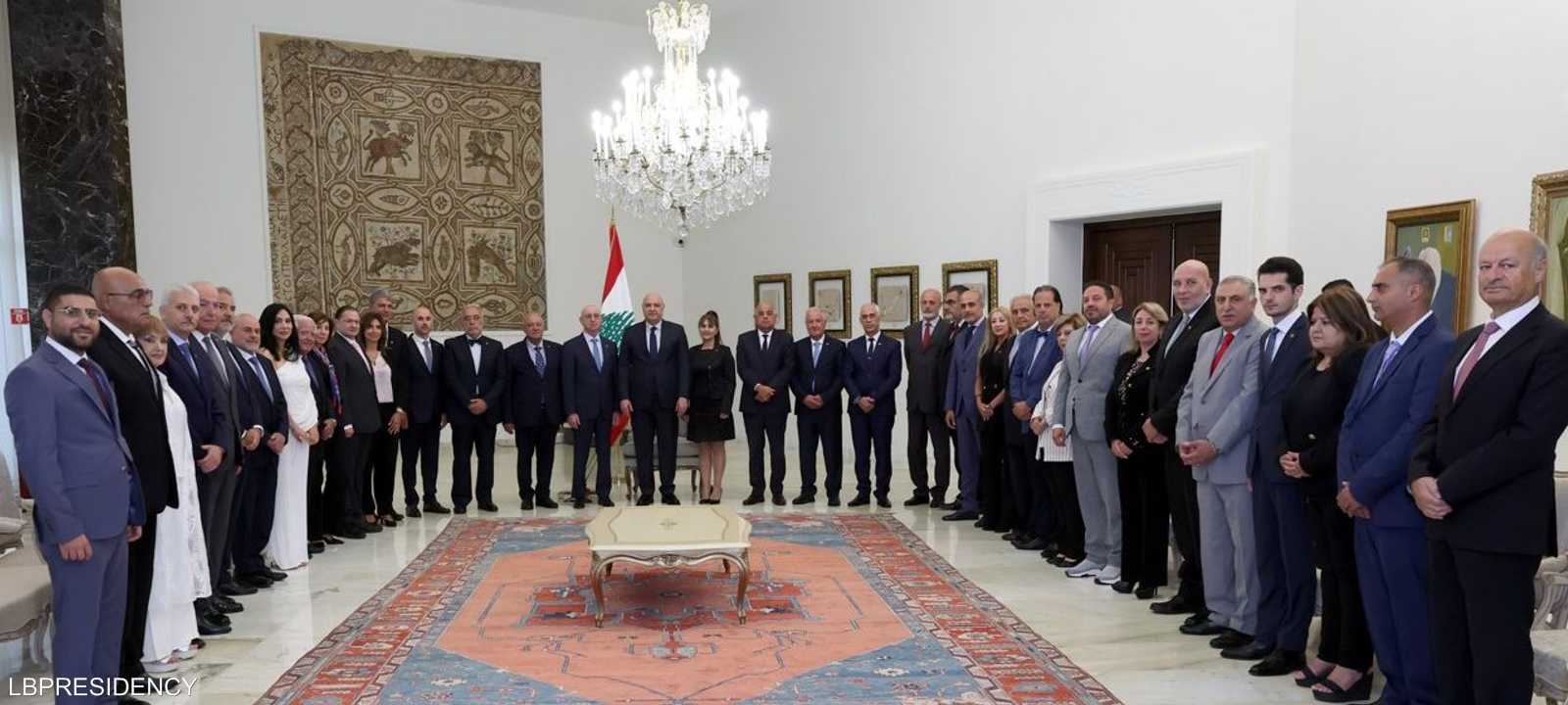عون خلال لقائه وفد "اللقاء الأرثوذكسي"