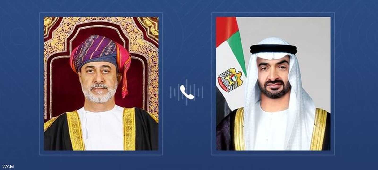 الشيخ محمد والسلطان هيثم بن طارق