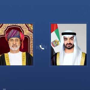 الشيخ محمد والسلطان هيثم بن طارق