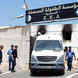دار أيتام في ضاحية المحمدية بالجزائر العاصمة تعرض لحريق
