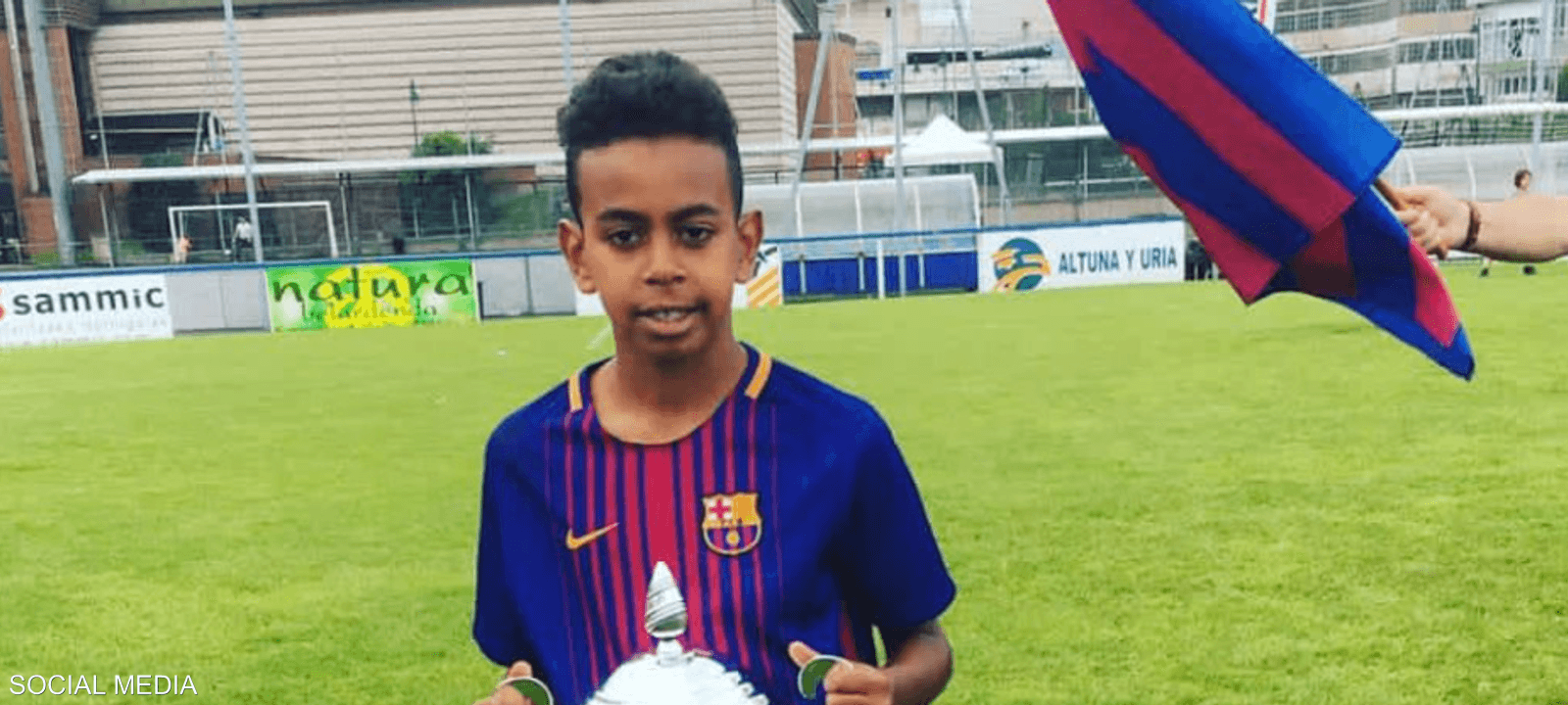 انضم يامال إلى برشلونة وهو بعمر 7 سنوات