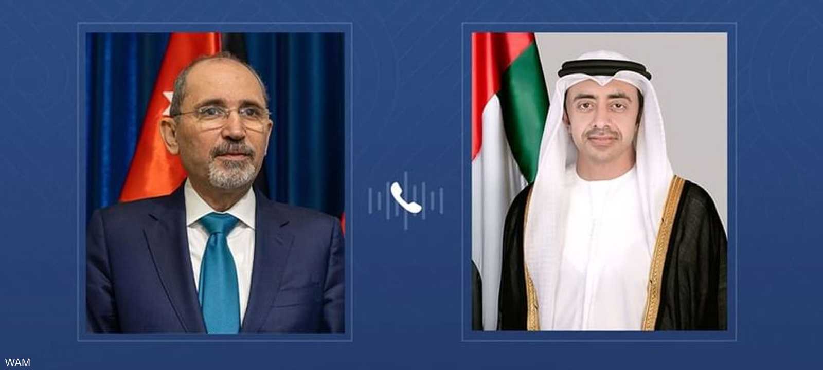 عبدالله بن زايد وأيمن الصفدي يبحثان التطورات في المنطقة