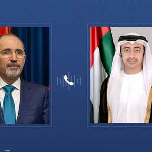 عبدالله بن زايد وأيمن الصفدي يبحثان التطورات في المنطقة