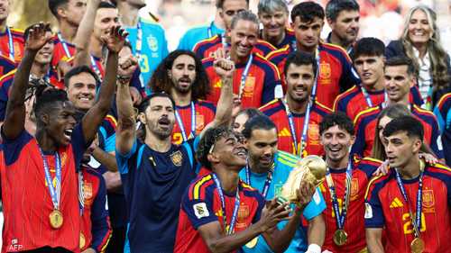 إسبانيا تتوج بلقب كأس العالم 2026