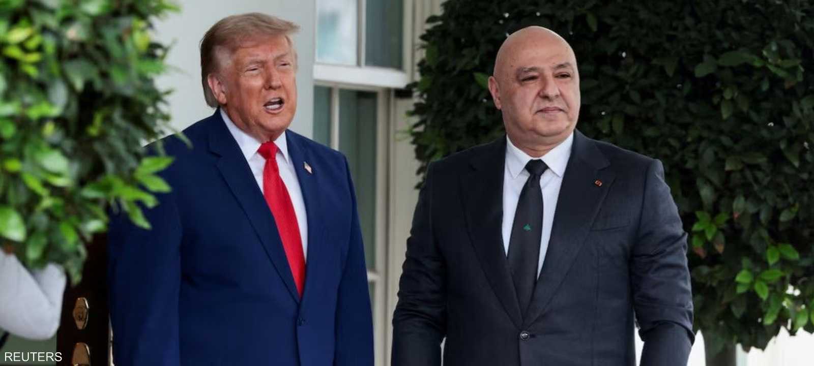 ترامب استقبل نظيره اللبناني في البيت الأبيض