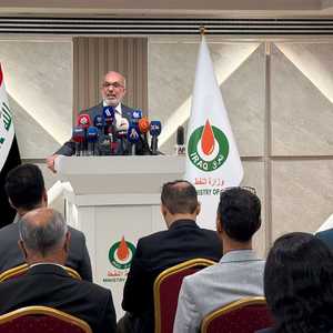 وزير النفط العراقي باسم محمد خضير