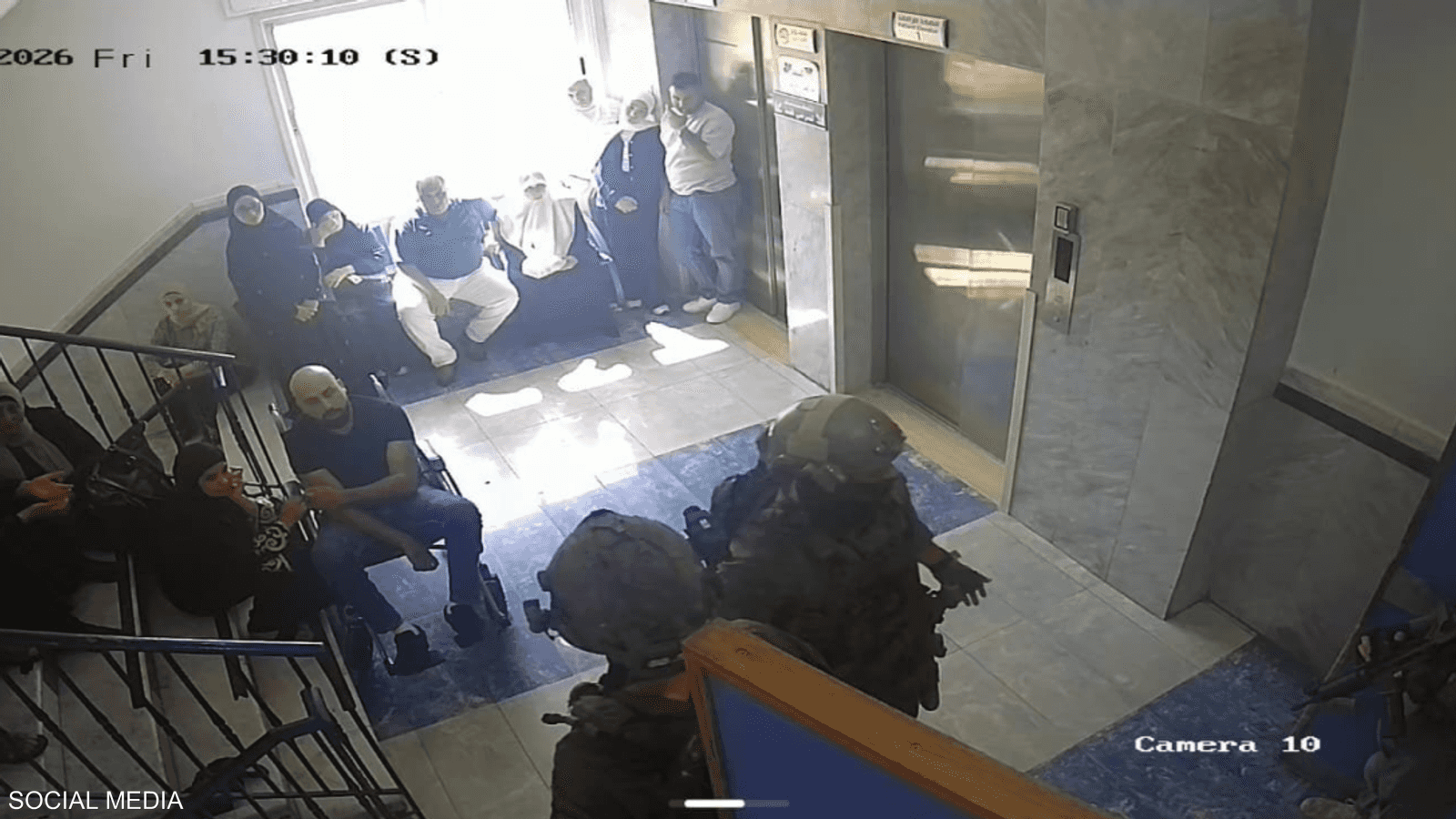 حاصرت قوات إسرائيلية المستشفى واقتحمت قسم الطوارئ
