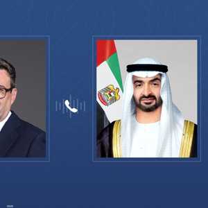 الشيخ محمد بن زايد وآندي بيرنهام
