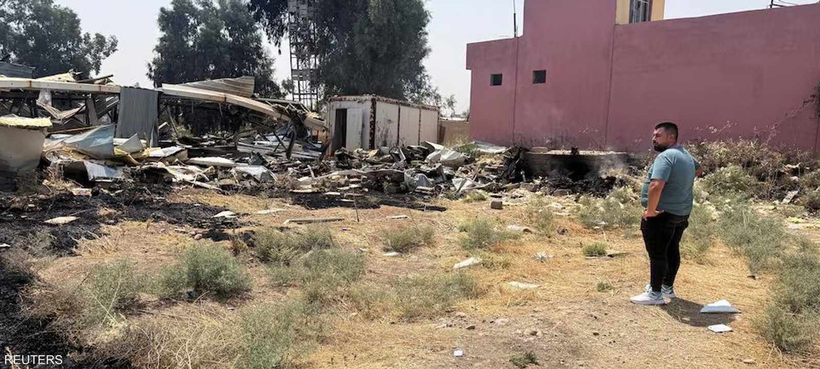 موقع تابع لقوات الحشد الشعبي العراقية