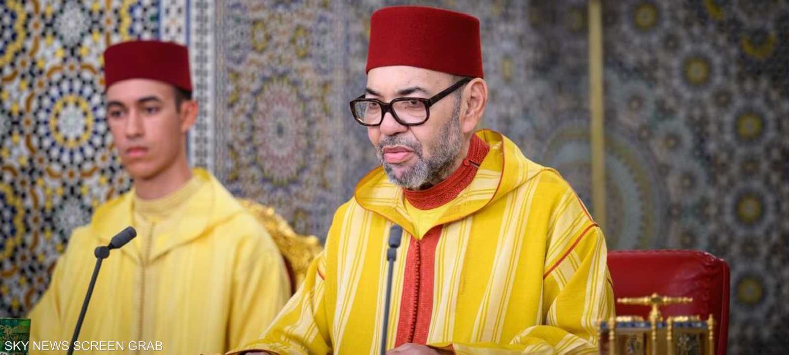 الملك محمد السادس خلال خطاب العرش 2026
