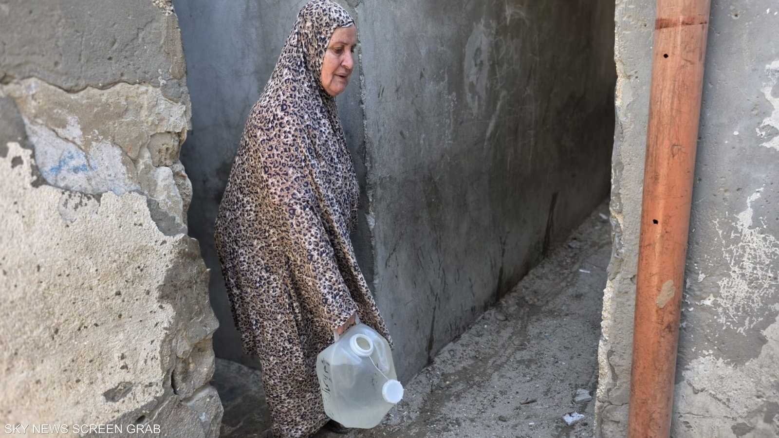 حين يصبح الماء أثمن ما يملكه الغزيون