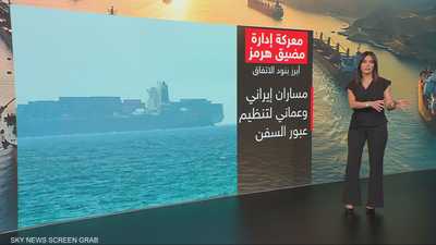 إدارة مضيق هرمز.. أبرز بنود الاتفاق