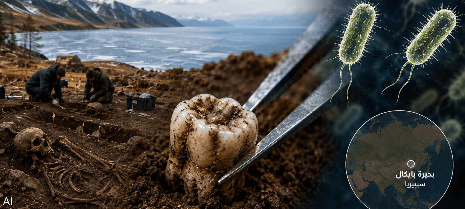 أسنان بشرية تكشف بداية الطاعون قبل 5500 عام