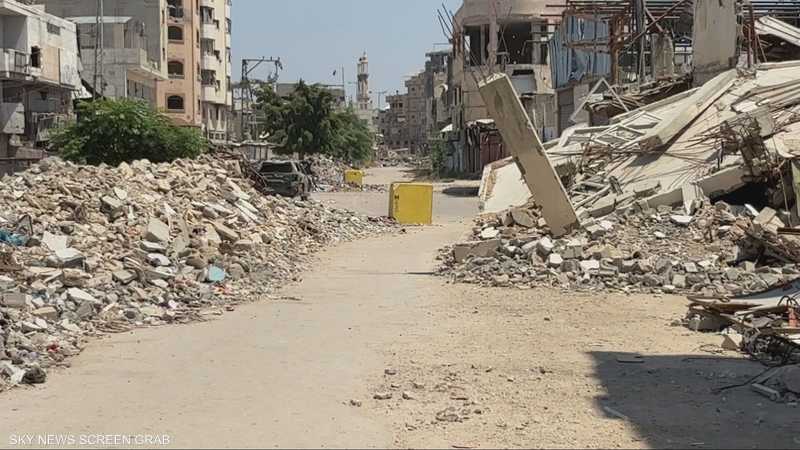سكاي نيوز عربية تصل إلى الخط الأصفر في غزة وترصد المشهد هناك