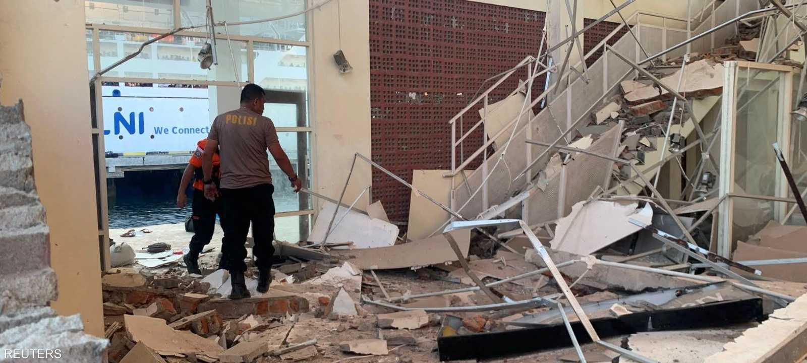 الزلزال كان بقوة 7.7 درجة