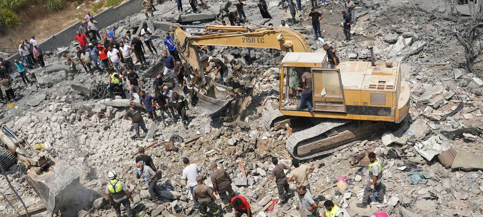 إسرائيل شنت هجمات عنيفة على لبنان السبت