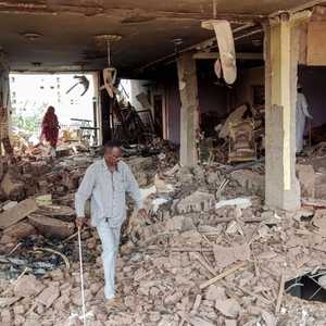 الدمار يعم مناطق متفرقة من السودان
