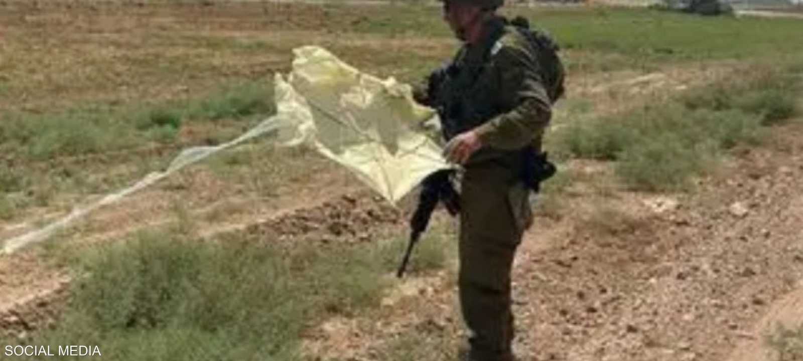 الجيش الإسرائيلي رصد 4 طائرات ورقية