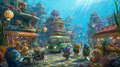 1.8 مليون في "قاع الهامور".. كيف غزت مدينة كرتونية مصر؟