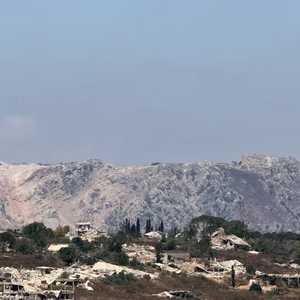 مبان مدمرة في جنوب لبنان