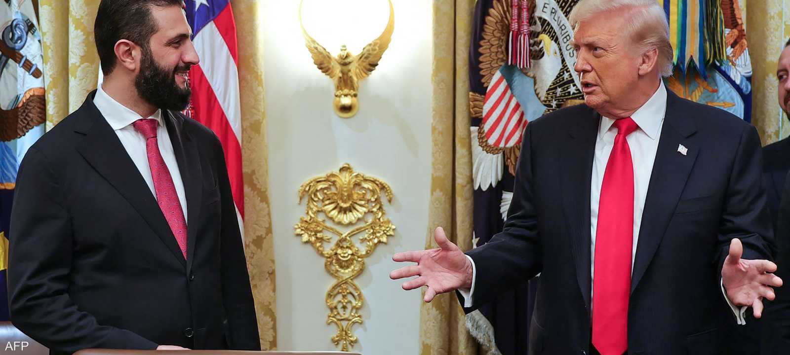 الرئيسان الأميركي والسوري