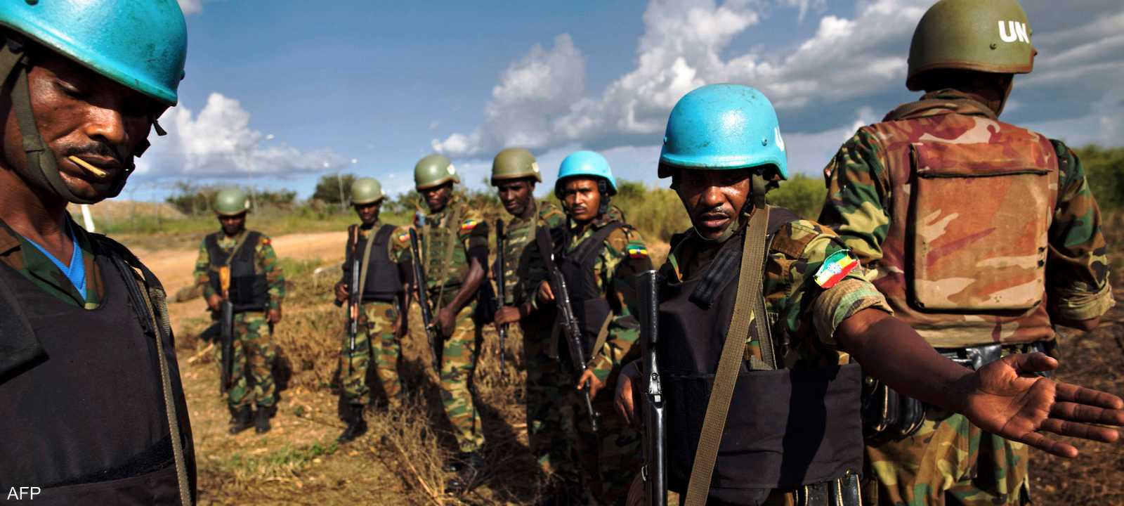 عسكريون إثيوبيون من قوات حفظ السلام في جنوب السودان-أرشيف