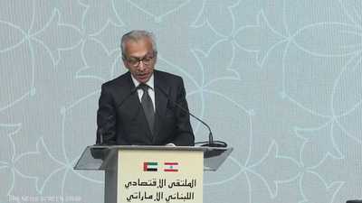 وزير الاقتصاد اللبناني عامر البساط