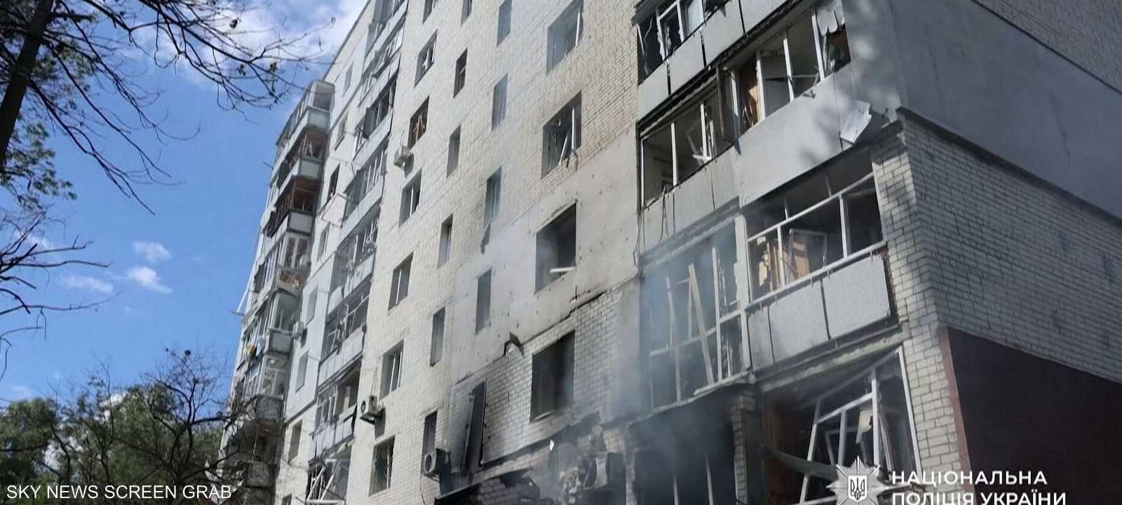 روسيا تقصف أوكرانيا.. إصابات في مدينتين