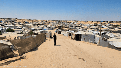 الأفاعي والعقارب تهدد خيام النازحين في غزة