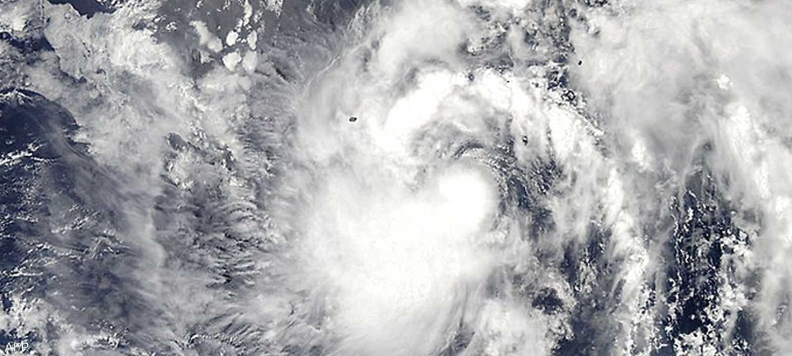 أرشيفية لعاصفة في المحيط الهادئ