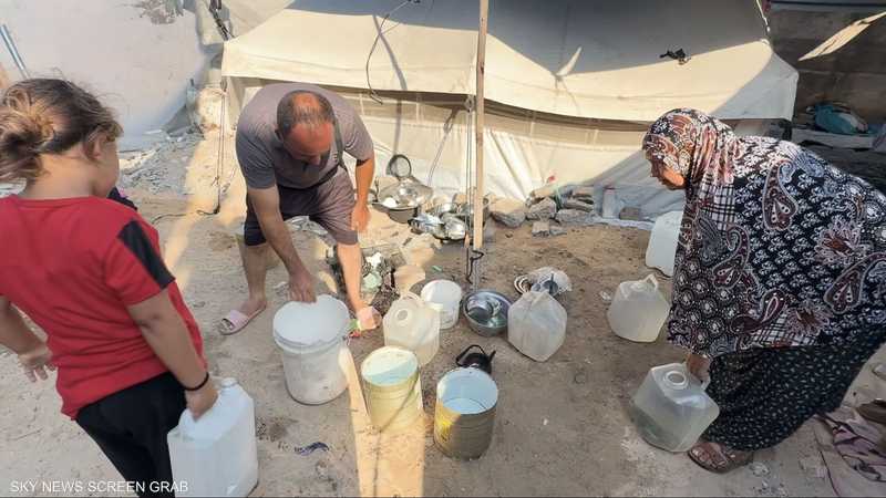 معاناة يعيشها سكان قطاع غزة مع تضرر منظومة المياه