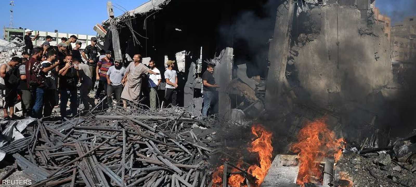 غارة إسرائيلية على غزة - أرشيفية
