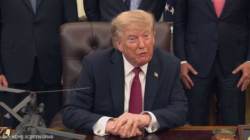 ترامب: التضخم في إيران بات 350%