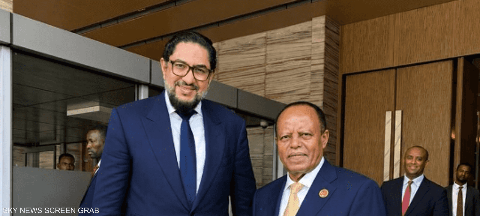 الشيخ المحفوظ بن بيه ورئيس إثيوبيا
