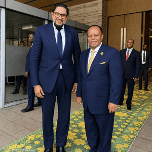 الشيخ المحفوظ بن بيه ورئيس إثيوبيا